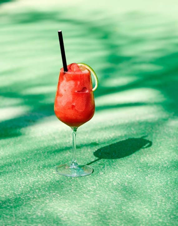 Beautifully presented artisanal cocktails
