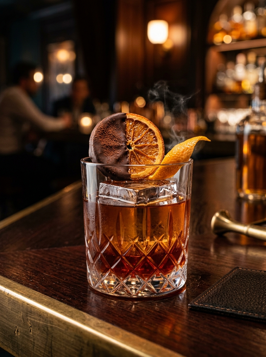 ORANGE CHOCOLATE OLD FASHIONED