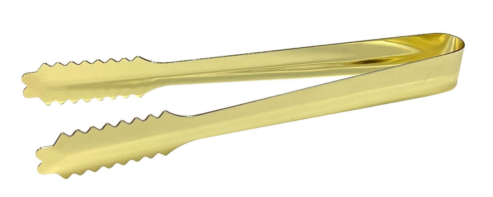 Ice Tongs Gold Plated 7″