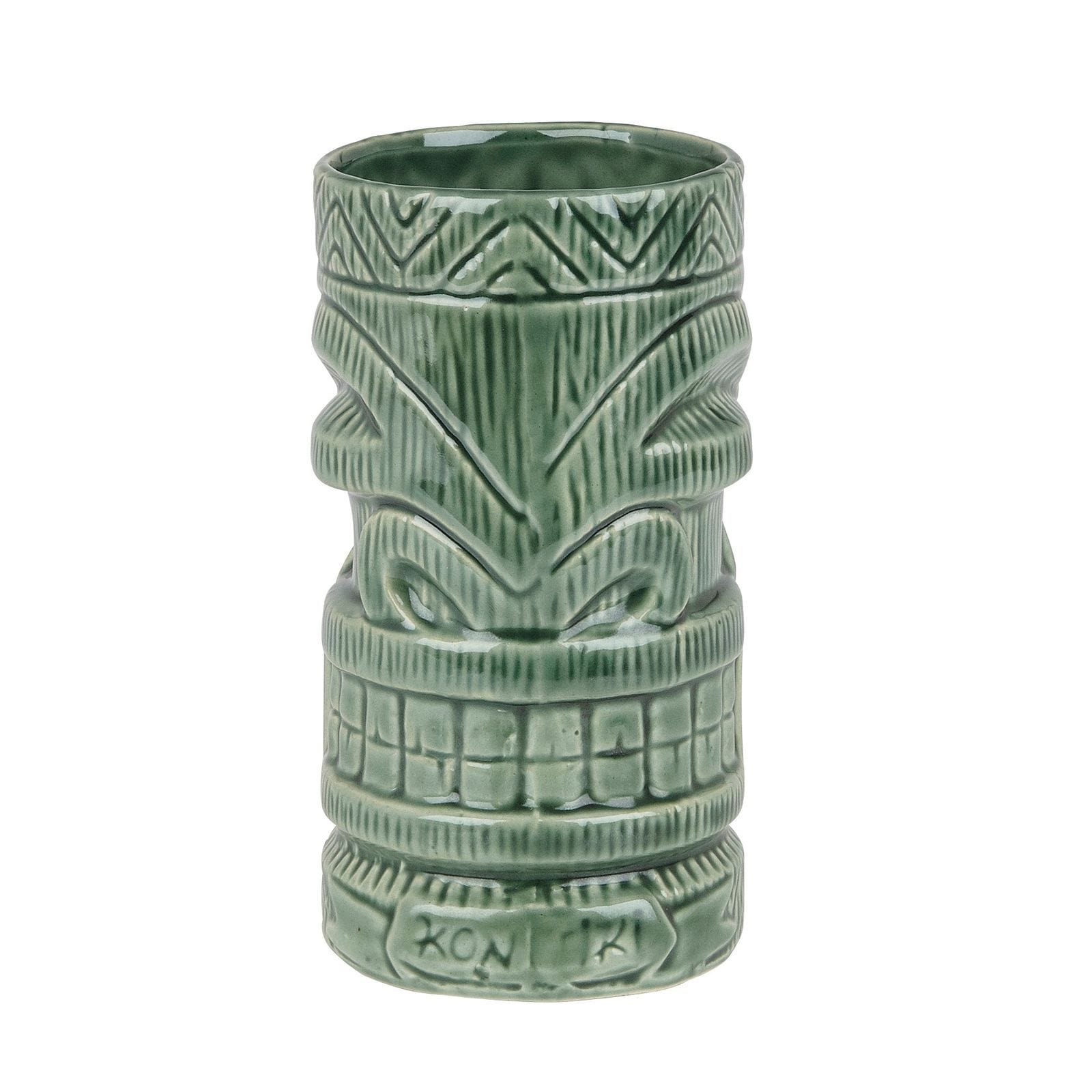 Ceramic Kon Tiki Mug Faded Green 630ml