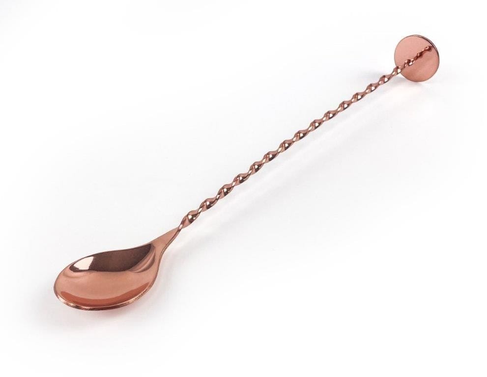Copper Plated Spoon With Masher