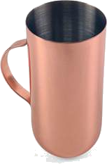 Copper Plated Tall Mug