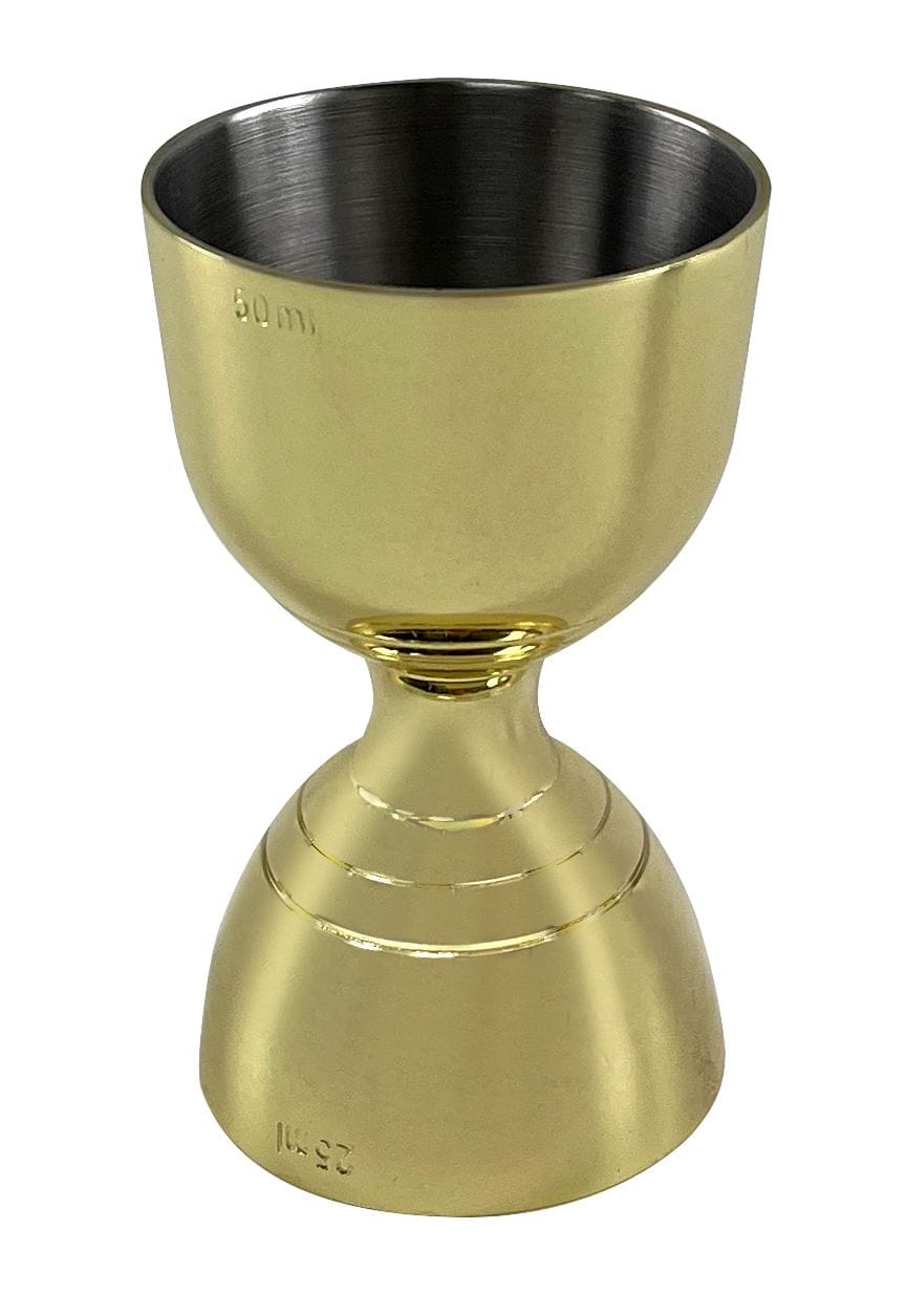 Gold Plated Bell Jigger