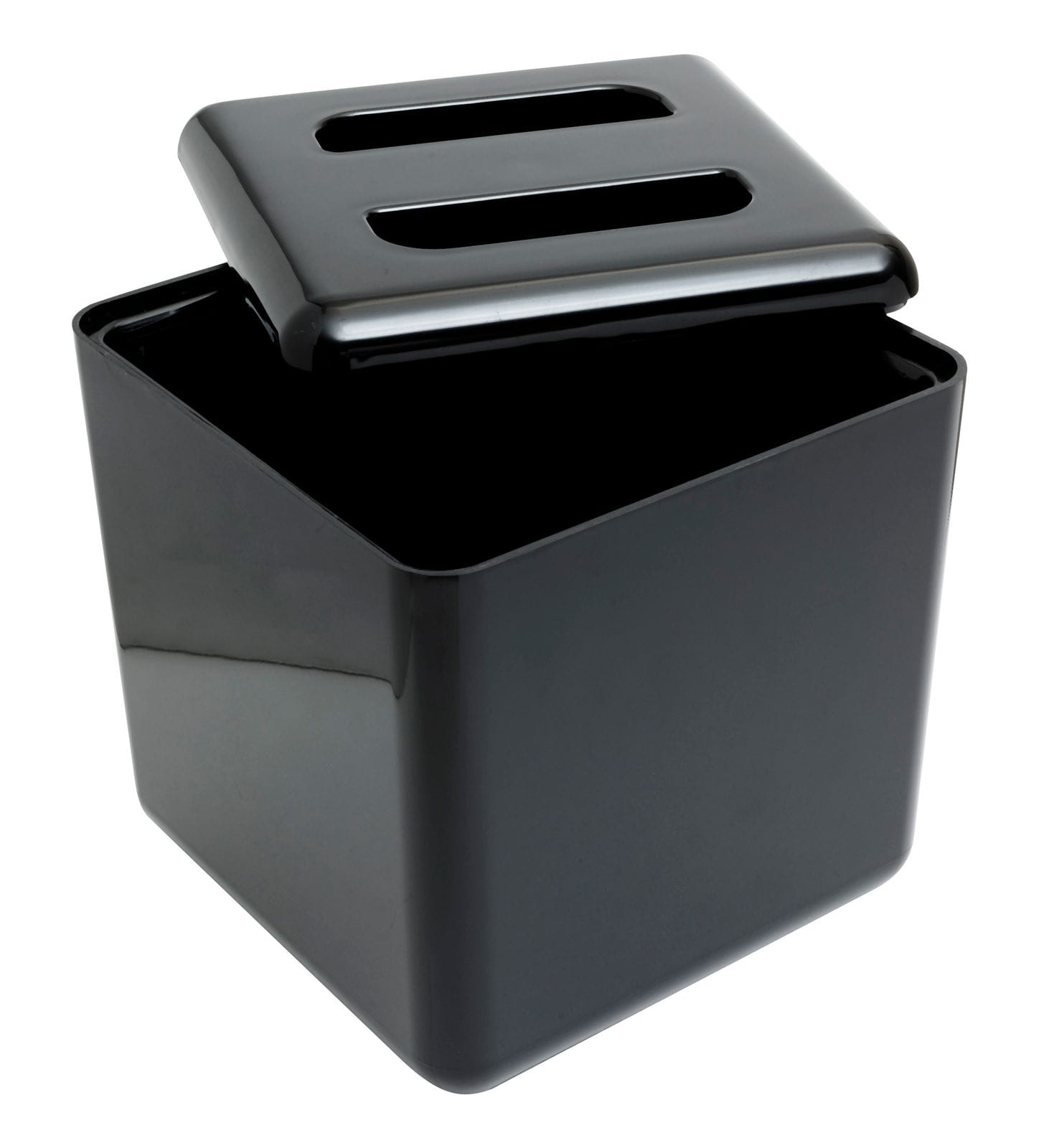 Square Ice Bucket – Black
