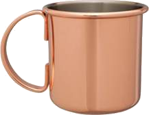 Mezclar Moscow Mule Mug Copper Plated